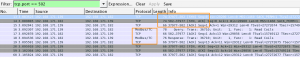 Modbus traffic 1