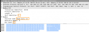 Modbus traffic 2